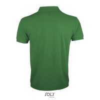 PRIME MEN - Šedý melír - Pánské Piqué Polo triko tón v tónu, v gramáži 200 g / m²,… | reklamní Polokošile