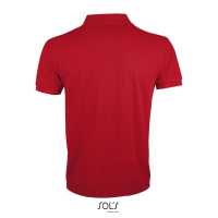 PRIME MEN - Šedý melír - Pánské Piqué Polo triko tón v tónu, v gramáži 200 g / m²,… | reklamní Polokošile