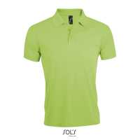 PRIME MEN - Jablková zelená - Pánské Piqué Polo triko tón v tónu, v gramáži 200 g / m²,… | reklamní Polokošile