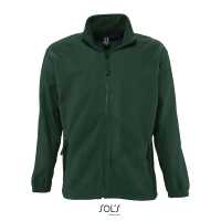 NORTH - Jedlová zelená - Unisex fleece mikina, plastový zip tón v tónu, 2 kapsy na… | reklamní Mikiny