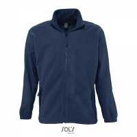 NORTH - Námořní modrá - Unisex fleece mikina, plastový zip tón v tónu, 2 kapsy na… | reklamní Mikiny