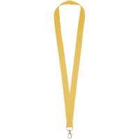 Impey - Žlutá - Lanyard v pestrém výběru barev. Oválný háček s popruhovou… | reklamní Šňůrky na krk
