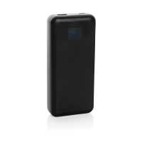 Gridley - Černá - Mimořádně rychlá powerbanka s kapacitou 20 000 mAh a… | reklamní Powerbanky