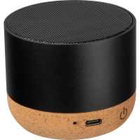 Redon - Černá - Stylový bluetooth reproduktor (verze 5.0) z recyklovaného… | reklamní Větráky