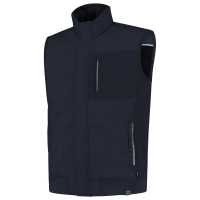 Puffer Bodywarmer - Inkoustová - Unisex vesta z recyklovaného polyesteru s TPU membránou,… | reklamní Pracovní vesty
