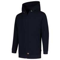 Hooded SJ T44 - Inkoustová - Unisex mikina s rovným střihem a bočními švy. Kapuce s… | reklamní Klasické