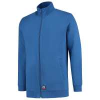 Sweat Jacket - Královská modrá - Unisex mikina s rovným střihem a bočními švy. Stojáček,… | reklamní Klasické