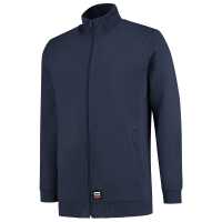 Sweat Jacket - Inkoustová - Unisex mikina s rovným střihem a bočními švy. Stojáček,… | reklamní Klasické