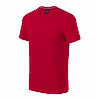 Action V-neck - Formulově červená - Pánské tričko ze strečového materiálu, který drží tvar.… | reklamní Véčka