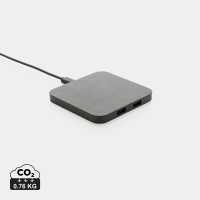 Vikon - Černá - Bezdrátová nabíječka s výkonem 10 W a dvěma USB výstupy.… | reklamní Příslušenství k mobilům a tabletům
