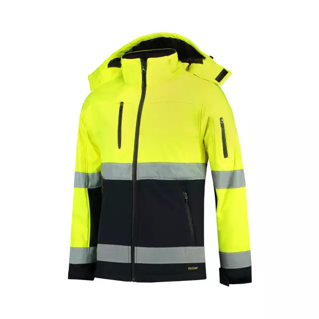 Bi-color EN ISO 20471 Softshell